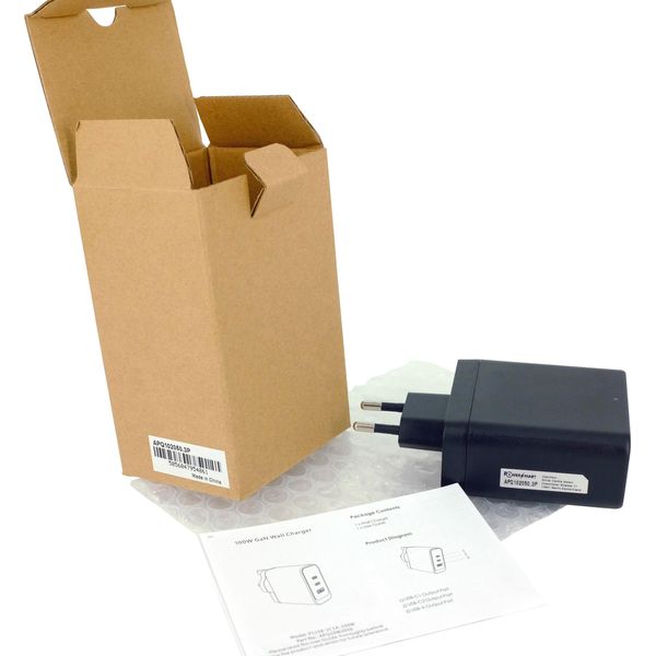 Caricabatteria Rapido Da 100 W A 3 Porte Per Iphone 12 Pro / 12 Pro Max / Se/ 11 / 11 Pro / 11 Pro Max / Xs / Xs Max / Xr / X. 8 Plus / 8 Plus 8 / 7 / 7 Plus / 6-image