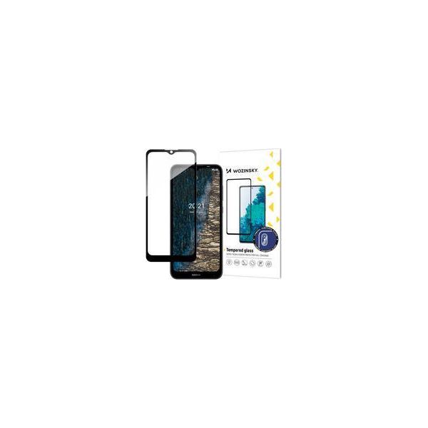Wozinsky Colla Piena Vetro Temperato Nokia C20/C10 Schermo Pieno Con Telaio Nero-image