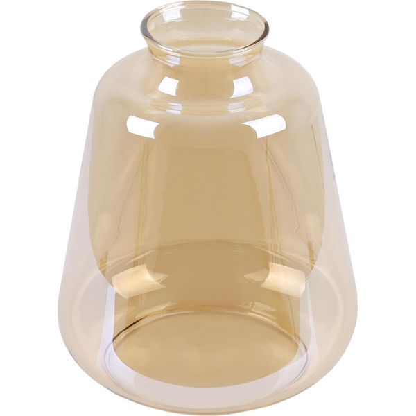 Paralume Novalja Color Miele Vaso – Elegante Paralume In Vetro Per Un'illuminazione Interna Di Classe-image