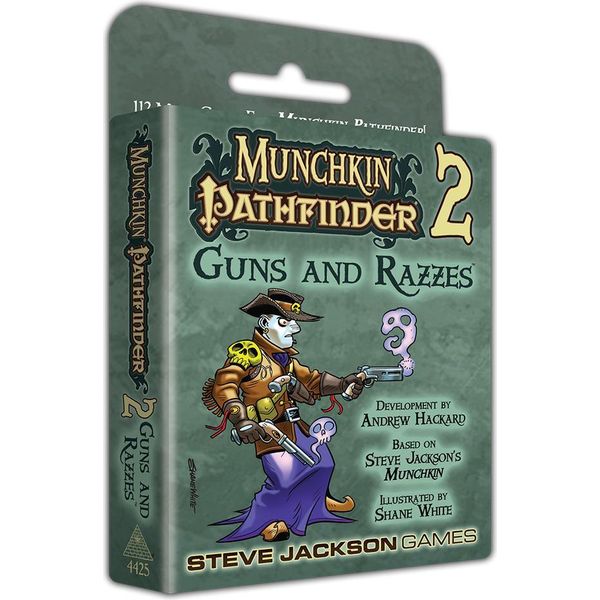 Munchkin Pathfinder 2 Guns And Razzes - Gioco Di Carte Espansione - Inglese-image