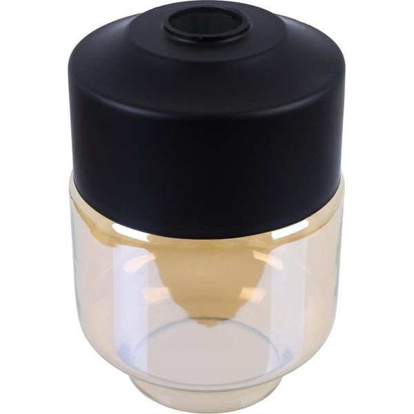 Paralume Oslo Color Miele Vaso 18 Cm – Elegante Paralume In Vetro Per Un'illuminazione Interna Di Classe-image