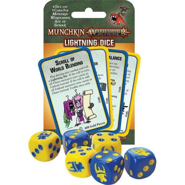 Munchkin Warhammer Age Of Sigmar Ltg Dice - WüRfel - Inglese-image