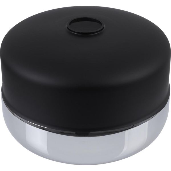 Paralume Oslo Vase Cromato 25 Cm – Elegante Paralume In Vetro Per Un'illuminazione Interna Moderna-image