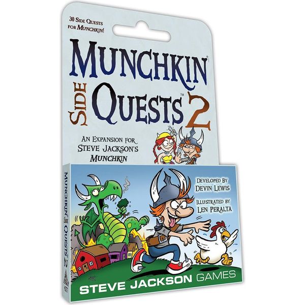Munchkin Side Quests 2 - Gioco Di Carte Espansione - Inglese-image