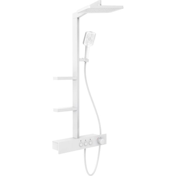 Mexen Saxx Set Doccia Esterno Con Soffione E Miscelatore, Bianco - 78102-20-image