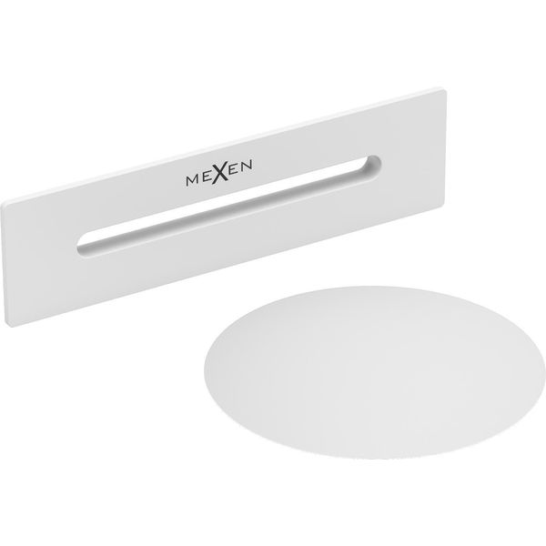 Mexen Uni Tappo Con Scarico Per Vasca Da Bagno Indipendente, Bianco - 5100-20-image