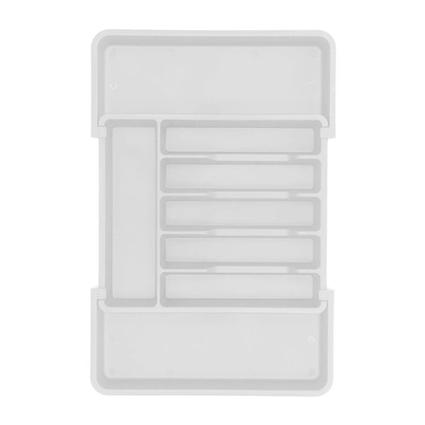 Organizzatore Per Cassetto Espandibile, Organizzatore Per Utensili Espandibile, Vassoio Per Utensili Espandibile, Supporto Per Utensili Espandibile, Vassoio Per Utensili Per Cassetti, Organizzatore Per Cassetti Da Cucina-image