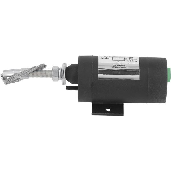 Valvola Di Arresto Del Motore, Elettrovalvola Di Intercettazione Del Carburante, Elettrovalvola Del Motore Diesel, Elettrovalvola Di Arresto Del Motore, Elettrovalvola Di Spegnimento, Valvola Di Spegnimento Del Motore-image