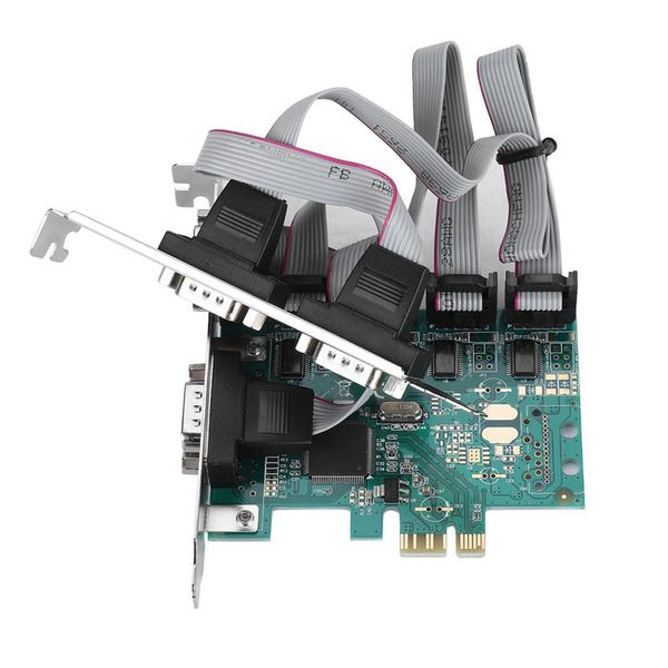 Scheda Adattatore, Scheda Adattatore PCI-E, Scheda Adattatore RS232, Scheda Porta Seriale, Scheda Convertitore PCI-E-image