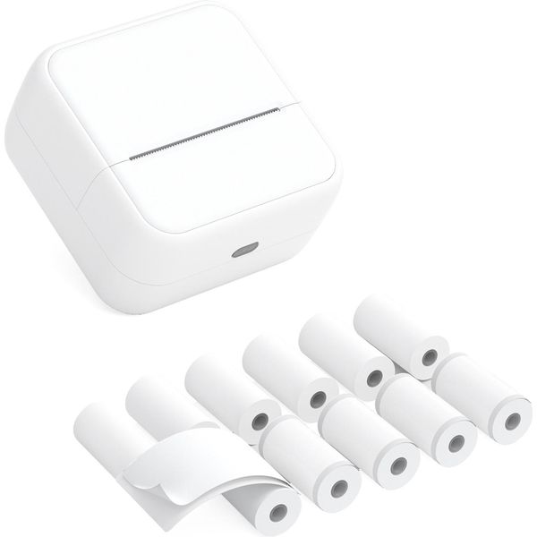 Stampante Fotografica, Mini Stampante, Stampante Tascabile, Stampante Per Adesivi, Stampante Portatile, Stampante Termica, Stampante Per Immagini, Mini Stampante Fotografica, Stampante Istantanea, Stampante Per Ricevute-image