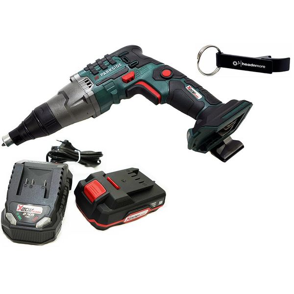 Parkside® Avvitatore A Batteria Da 20 V Per Cartongesso Ptbsa 20-Li / Incl. Batteria (2 Ah) E Caricabatteria (2,4 A)-image