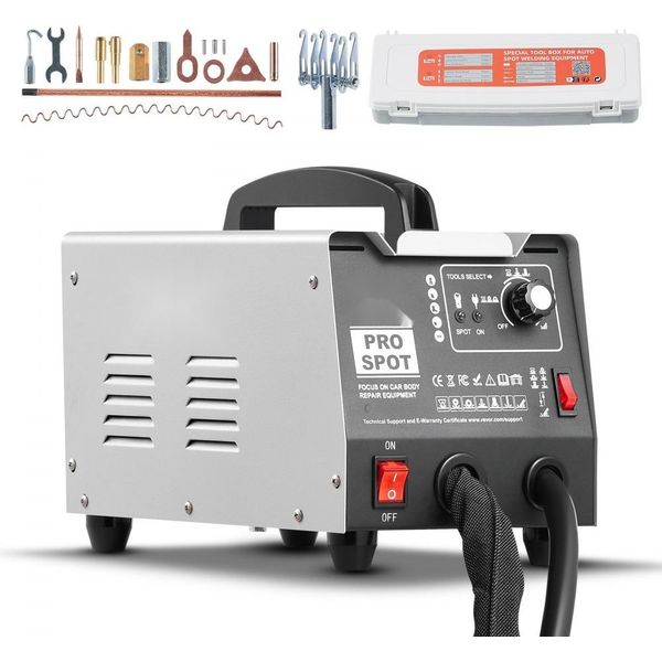 Kit Per La Riparazione Delle Ammaccature - Saldatore A Punti Ed Estrattore Di Ammaccature - 7 Modalità Per Una Rimozione Efficace Delle Ammaccature-image