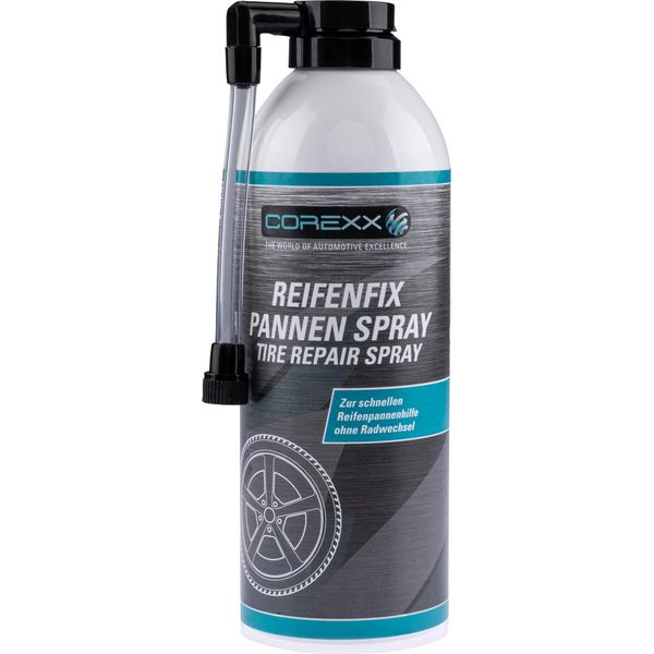 Corexx Spray Per Forature "Reifenfix"" Per La Riparazione Di Pneumatici, Bomboletta Da 400 Ml"-image