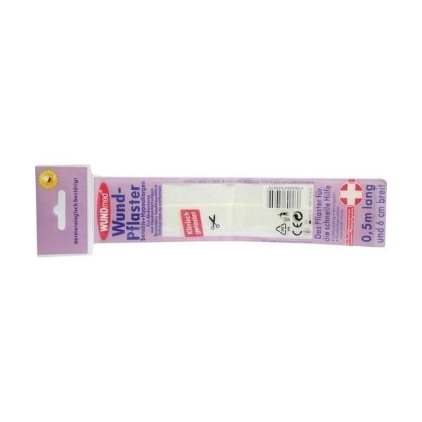 Wundmed® 02-002 Wundmed® Pflaster Sensitiv-Hypoallergen 02-002 Weiß 6,0 Cm X 0,5 M, 1 St.-image