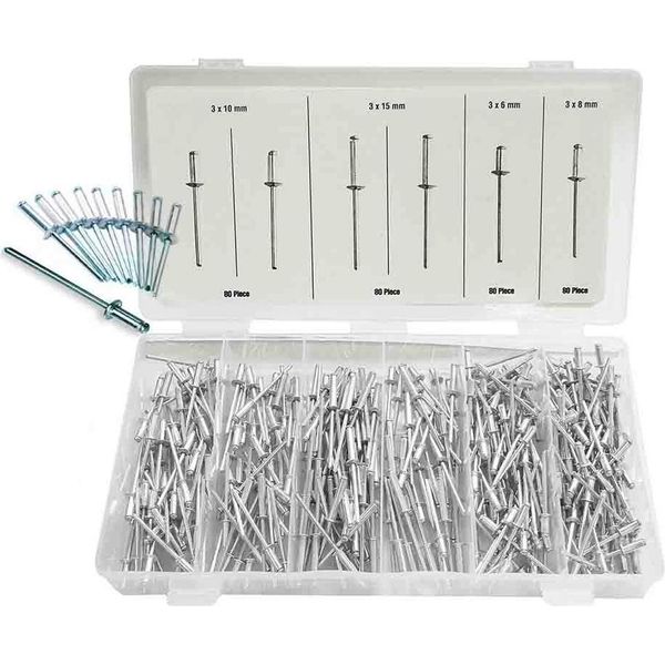 Set Di Rivetti Bensontools 320 Pezzi-image