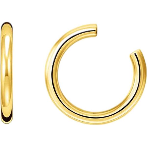Thomas Sabo - EC0013-413-39 - Clip Per Orecchie - Unisex - Argento 925 Placcato Oro-image