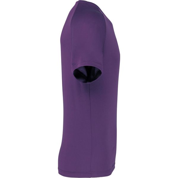 Proact Maglietta Sportiva Uomo Manica Corta Collo Tondo Slim Fit Basic, Taglia:Xs, Colore:Viola-image
