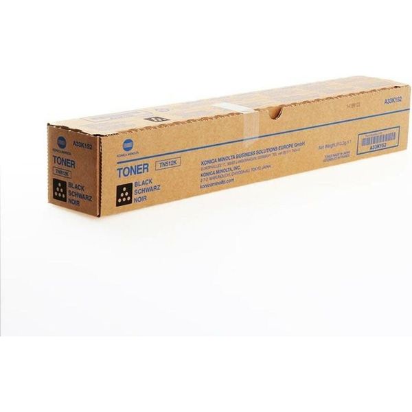 Konica Minolta TN512K - Schwarz - Original - Tonerpatrone - FüR Bizhub C454, C454E, C554 (A33K152)-image