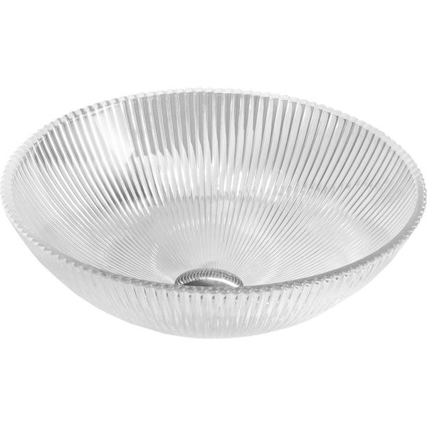 Mexen Zuri Lavabo In Vetro Da Appoggio 39 X 39 Cm, Trasparente - 24193900-image