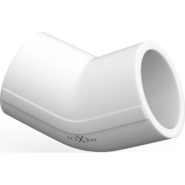 Mexen Ppr Gomito 45° Saldato Per Tubi Ppr 20 X 20, PN20 - W97337-2020-00-image