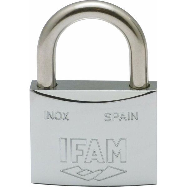 Serratura A Chiave Ifam Inox 30 In Acciaio Inox Normale (3 Cm)-image