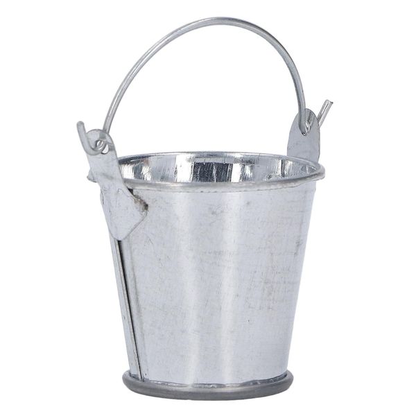 Secchio Di Ferro Della Casa Delle Bambole, Secchio Di Ferro Di Simulazione In Miniatura, Secchio Di Ferro Giocattolo In Miniatura, Secchio Di Ferro In Miniatura, Accessori Della Casa Delle Bambole In Miniatura, Decorazione Della Casa Delle Bambole-image