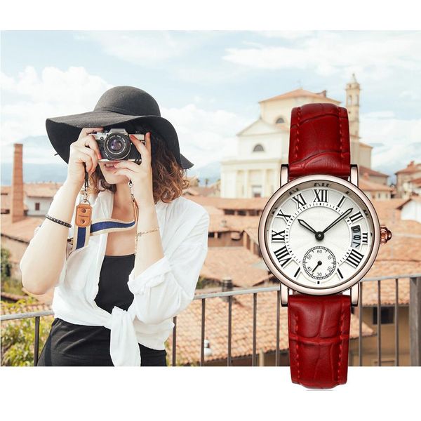 Orologio Al Quarzo, Orologio Analogico, Orologio Rotondo, Orologio Da Donna, Orologio Da Polso, Orologio Da Donna-image