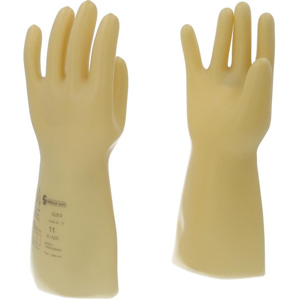 Ks Tools Guanto Di Protezione Per Elettricisti Con Isolamento Protettivo Taglia 11 Classe 0 Bianco - 117.0052-image
