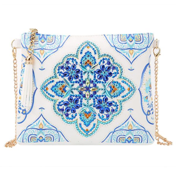 Borsa Del Diamante Della Pittura, Borsa Del Diamante Di Diy, Borsa Del Diamante Di Diy, Borsa Del Diamante Del Ricamo, Borsa Del Diamante Del Crossbody-image