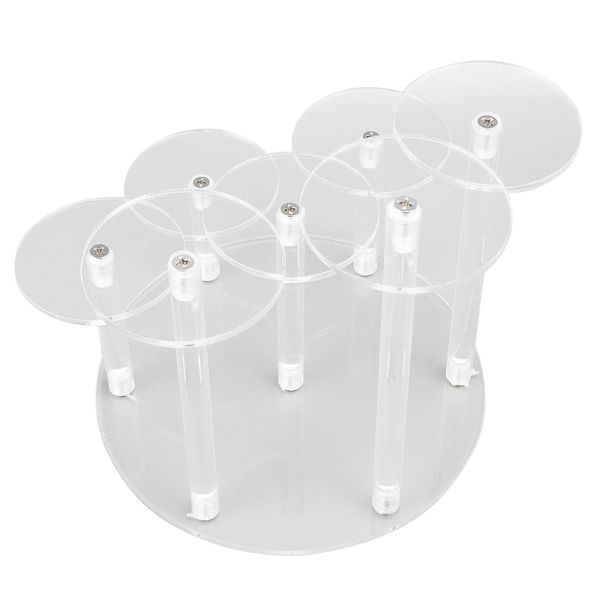 Supporto Per Cupcake, Supporto Acrilico Per Cupcake, Espositore Per Cupcake, Espositore Acrilico, Espositore, Alzata Per Espositore-image