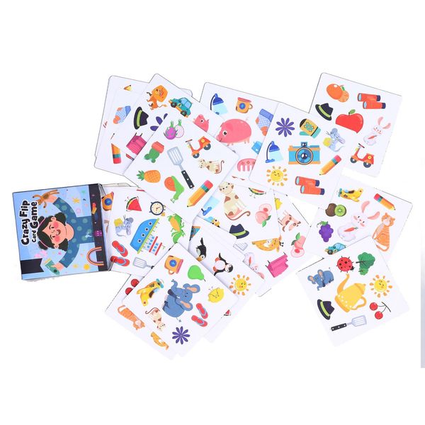 Gioco Di Carte A Ribalta, Gioco Di Carte A Ribalta, Giochi Di Carte Abbinate, Giochi Da Tavolo Per Famiglie, Giochi Di Carte Per Famiglie, Giochi Di Carte Abbinate, Giocattoli-image