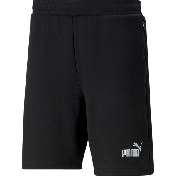Puma Pantaloncini Da Jogging Uomo Con Tasche, Taglia:S, Colore:Nero-image