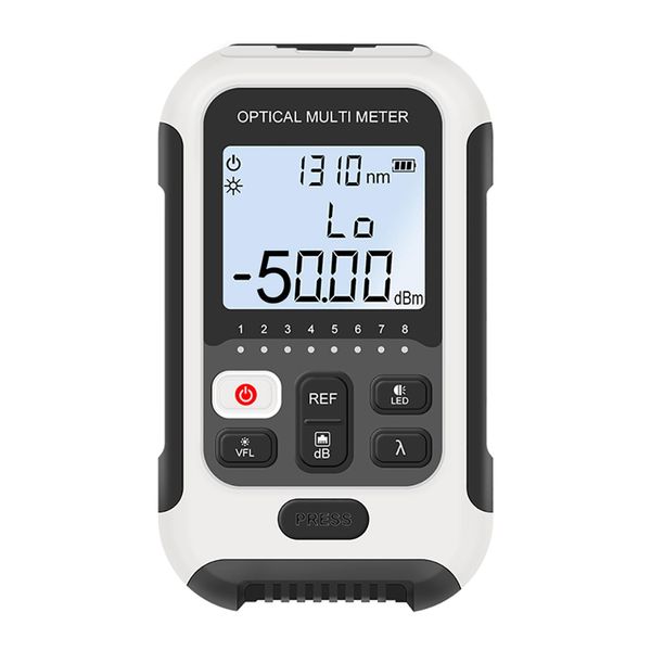 Misuratore Di Potenza Ottica, Localizzatore Visivo Di Guasti, Tester Di Rete, Misuratore Di Potenza Ottica Multifunzionale, Misuratore Di Potenza Della Fibra Ottica, Tester Del Cavo Della Fibra-image