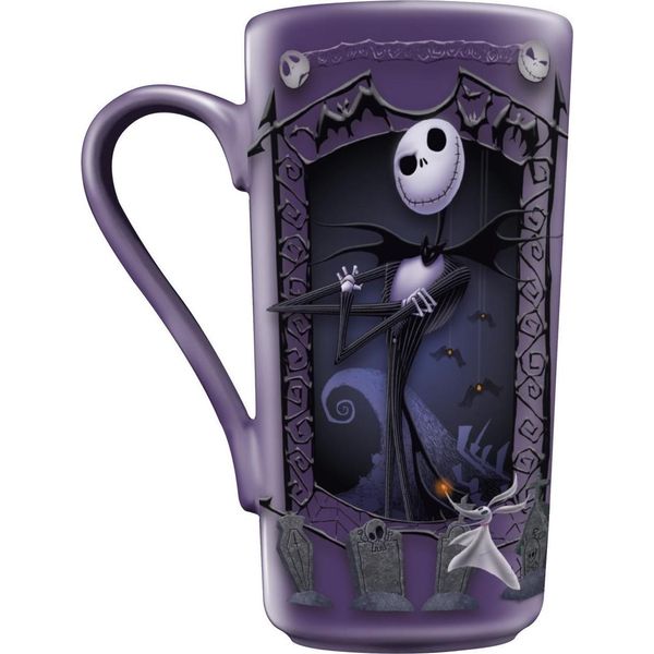 Nightmare Before Christmas - Tazza Da Caffè, Jack Skellington, 470Ml PM12783 (Taglia Unica) (Viola)-image