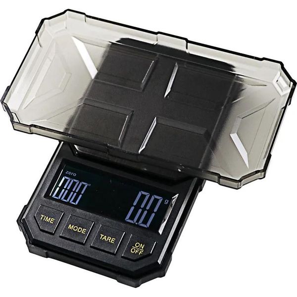 Inf Bilancia Digitale Per Caffè 1Kg/0.1G - Misurazione Di Precisione Con Timer-image