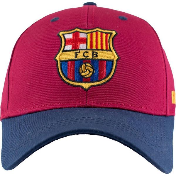 Fc Barcelona - Cappellino Da Baseball Per Uomo/Donna Unisex TA13805 (Taglia Unica) (Rosso/Navy)-image