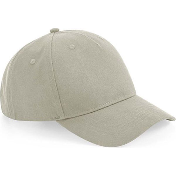 Beechfield B62N | Cappello A 5 Pannelli In Cotone Organico Cotone Organico - Colore: Stone - Taglia: Unica-image