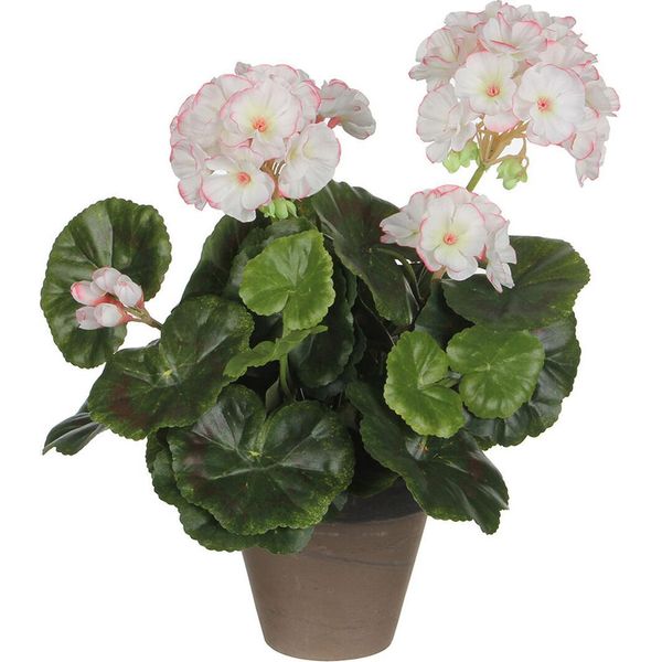 Pianta Decorativa Mica Decorations Geranio In Pvc (11,5 X 33 Cm)-image