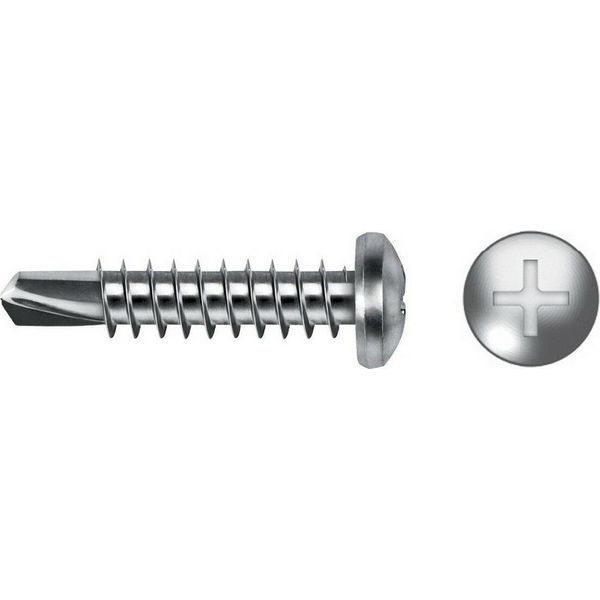 Vite Autofilettante Celo 4,8 X 63 Mm Vite Per Lamiera 200 Pezzi Zincato-image