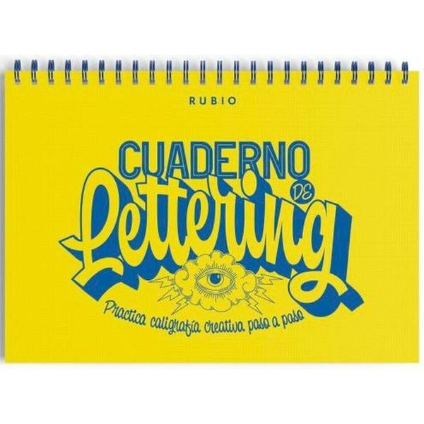 Libretto Di Lettering Rubio Per Una Pratica Creativa Della Calligrafia Passo Dopo Passo-image