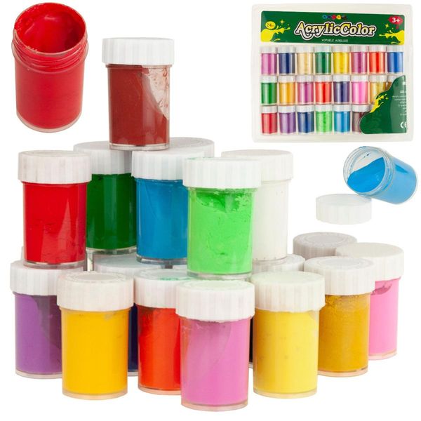 C133701 Set Di Colori Acrilici Per Poster 24 Pz-image