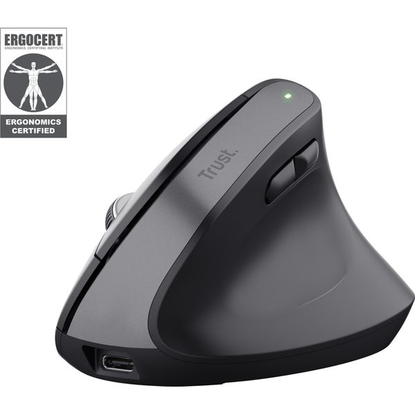 Trust Trust Bayo+ Mouse Da Ufficio Destro Rf Senza Fili + Bluetooth Ottico 2400 Dpi-image