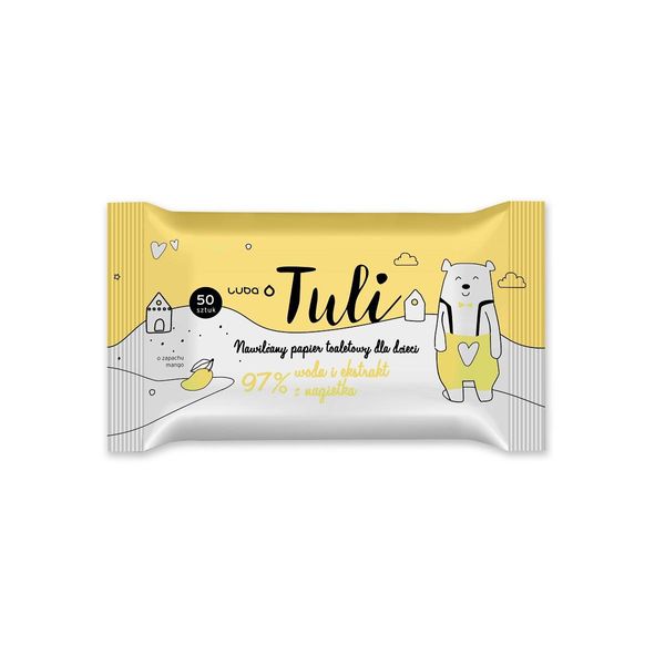 Luba Tuli Salviette Per Bambini Con Estratto Di Mango, 50 Pezzi-image
