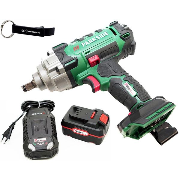 Parkside® Avvitatore A Percussione A Batteria 20 V Passk 20-Li / Incl. Batteria (4 Ah) E Caricabatteria (4,5 A)-image