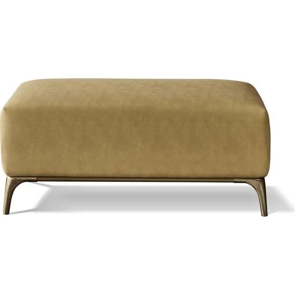 Sgabello Design Poggiapiedi Imbottito Ottomana Seduta Tessile Chaise Lounge Pufa-image