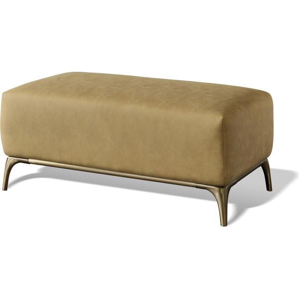 Sgabello Di Design Panca Pouf Di Lusso Poggiapiedi Mobili Imbottiti Sgabello Seduta Sgabello 100X50Cm-image