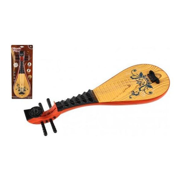 Mandolino In Plastica 34 Cm Su Cartoncino-image
