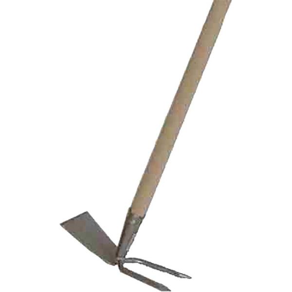 Freund Victoria Zappa Da Giardino 45855 - Lama Larga + 2 Rebbi - Argento - Con Ugello Conico - Con Manico 130 Cm; 1430501-image