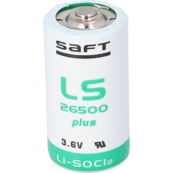 Saft Batteria Al Litio Baby C Ls 26500 Plus 3,6V 8,5Ah Litio Cloruro Di Tionile-image