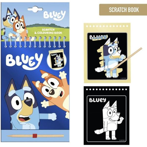 CerdÀ - Zestaw Stacjonarny Bluey Scratch, Oficjalny Produkt Premium-image